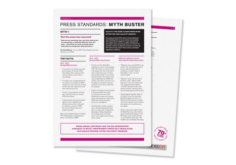 Press Standards Myth Buster