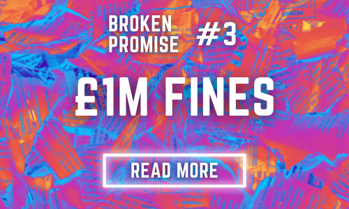 Broken promise